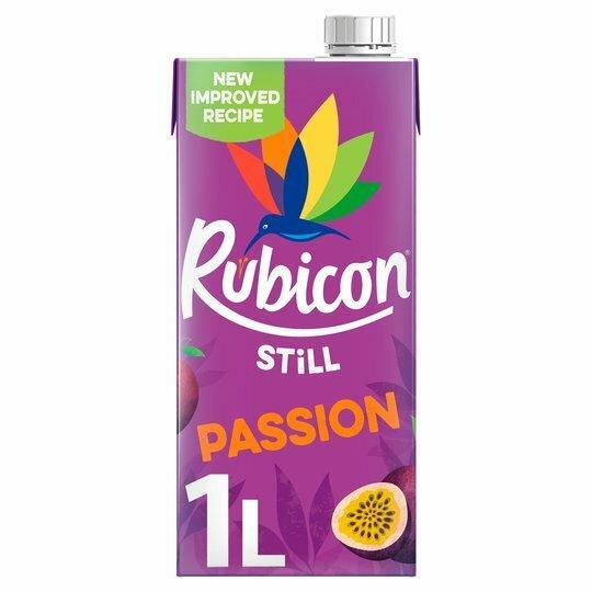 Rubicon Passion Exotic Juice Drink 1L x 12 Cartons