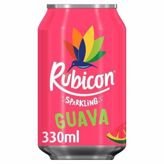 Rubicon Sparkling Guava Juice Drink 330ml x 24 Cans