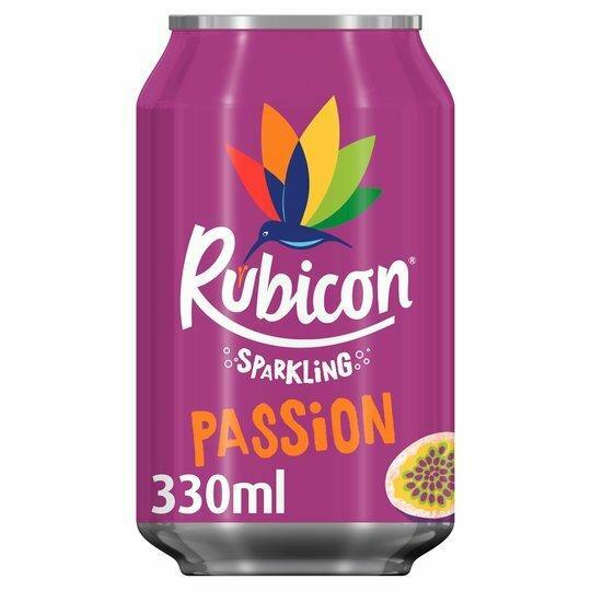 Rubicon Sparkling Passion Fruit Juice Drink 330ml