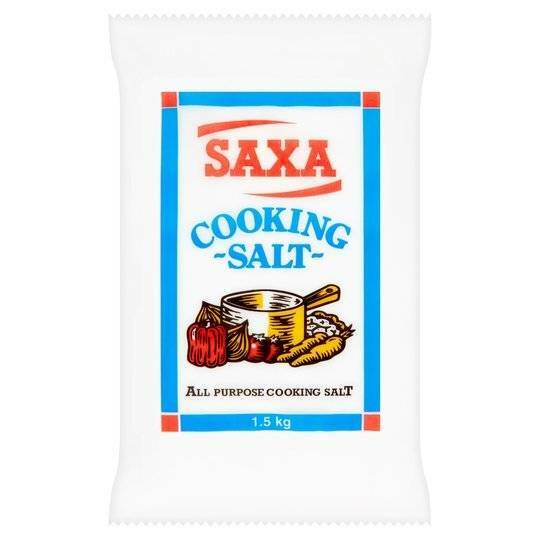 Saxa Cooking Salt Bag 1.5kg